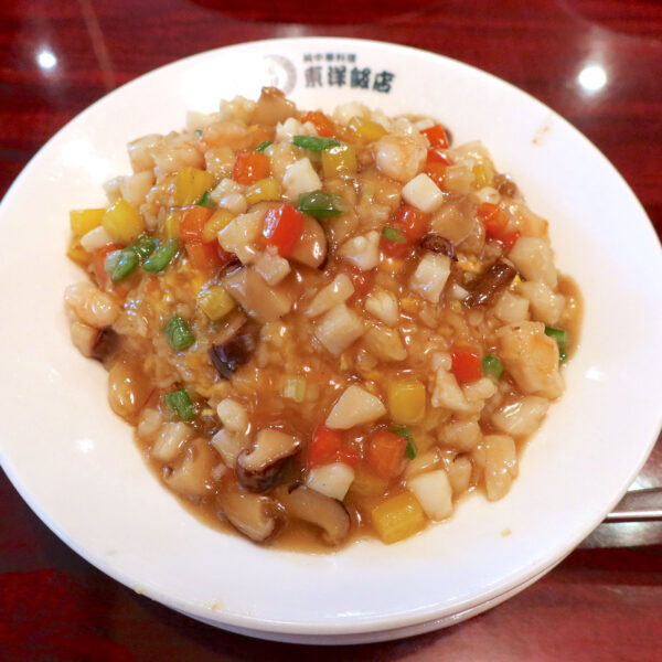 海鮮かけ炒飯（1,619円）