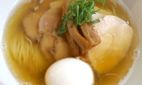 宜野湾「ラーメン ぼくのみらい」で限定麺・山椒塩そば＋味玉、チャーシュートッピング