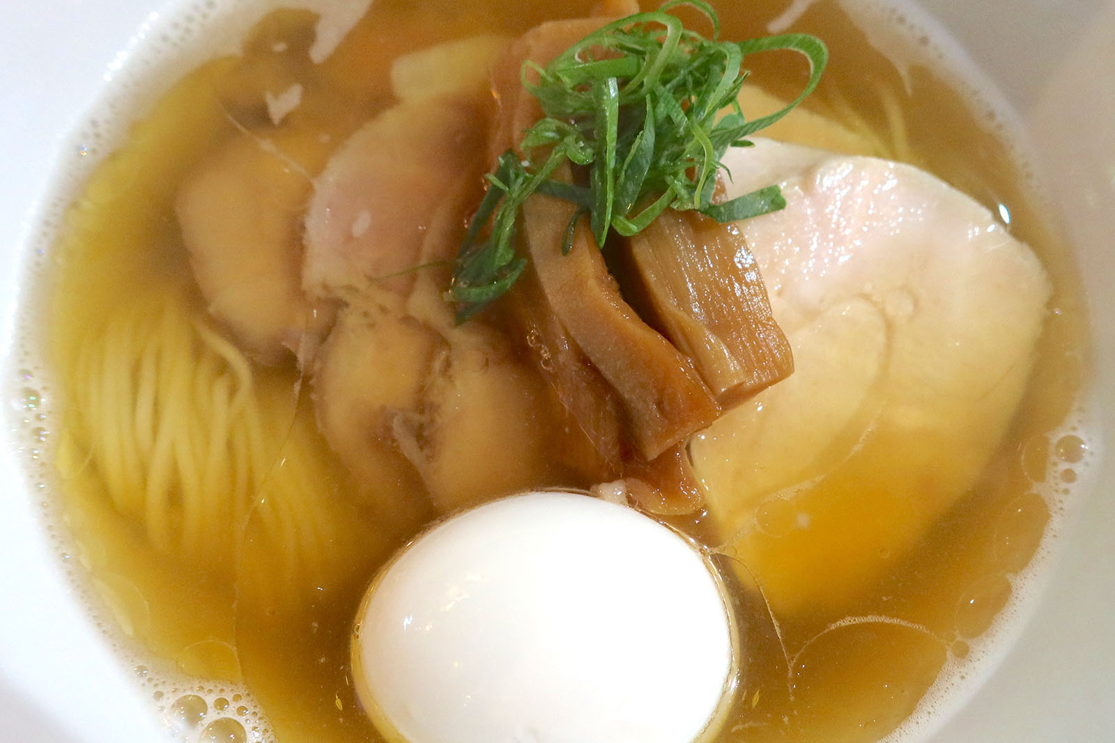 宜野湾「ラーメン ぼくのみらい」で限定麺・山椒塩そば＋味玉