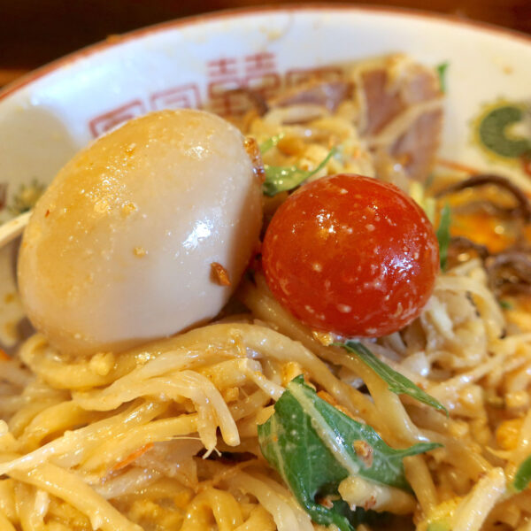 ニンニクの辛さを中和する白玉赤玉