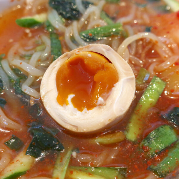 壷ニラの辛さをまろやかに