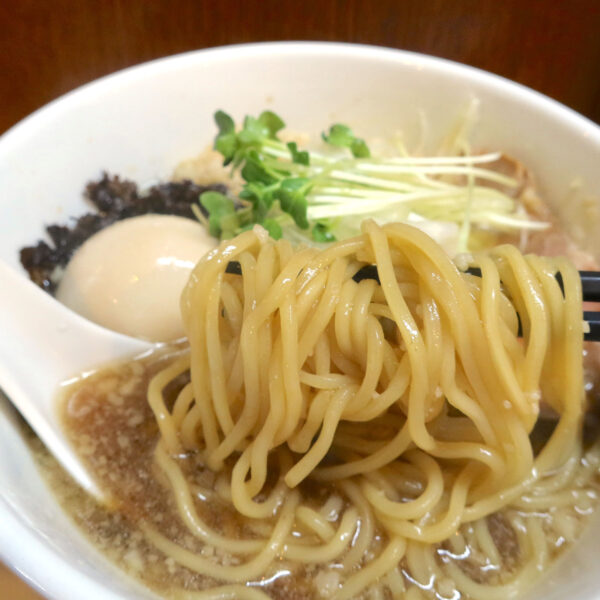 美味しい麺にスープ