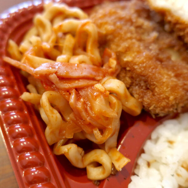 照喜名そば的ナポリタン