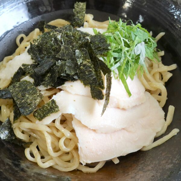 刻み海苔、とろろ、シソ、鶏胸肉