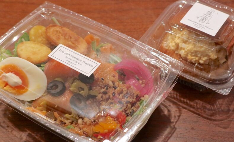 おもろまち「DELICATESSEN TRUNQ」でニース風サラダボウル＆たまごサンド＆ソイバターあん