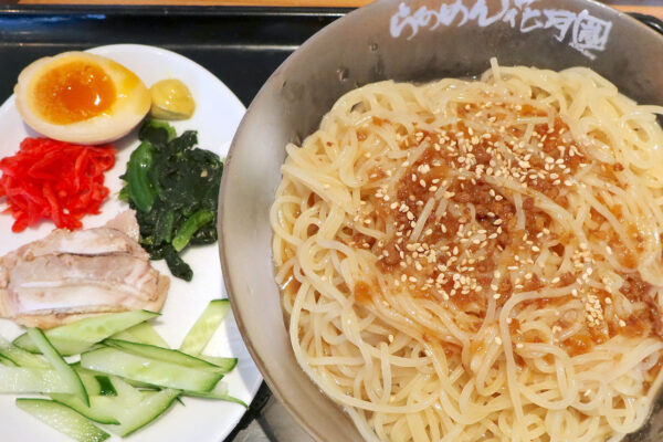 「らあめん花月嵐」の存在感が薄すぎる夏季限定メニュー・冷やし中華そば嵐