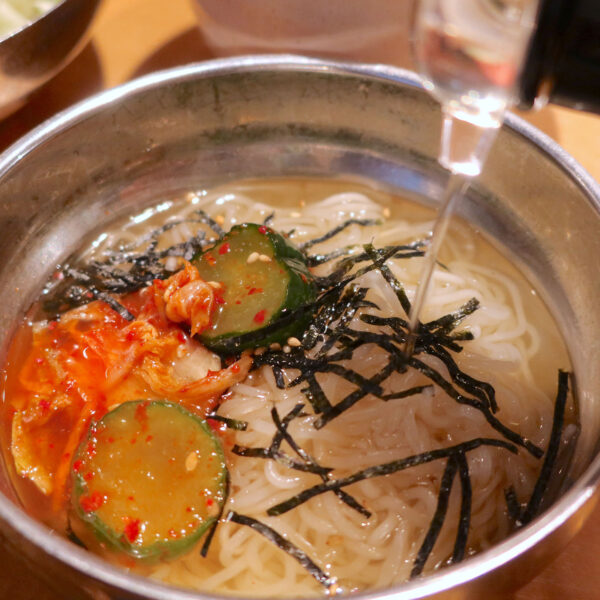 ひとくち冷麺＋酢ドバッ