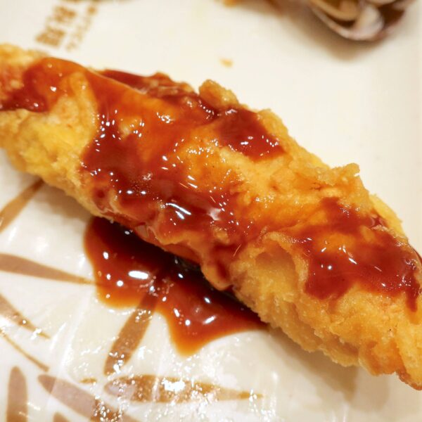 かしわ天には出汁ソース