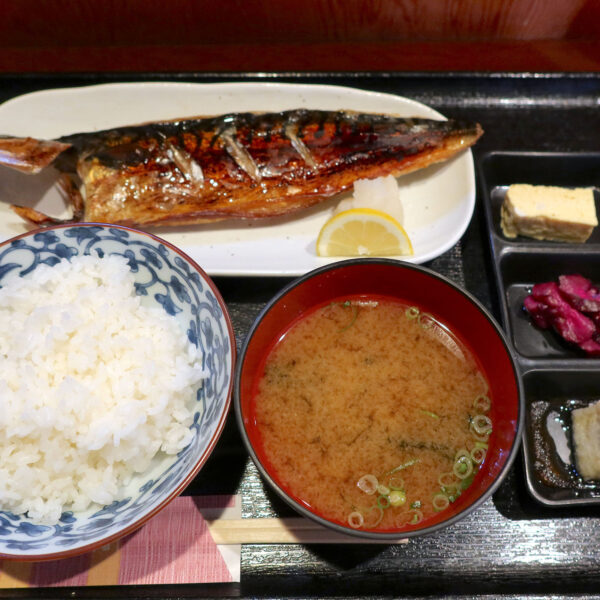 塩トロ鯖定食（1,300円）