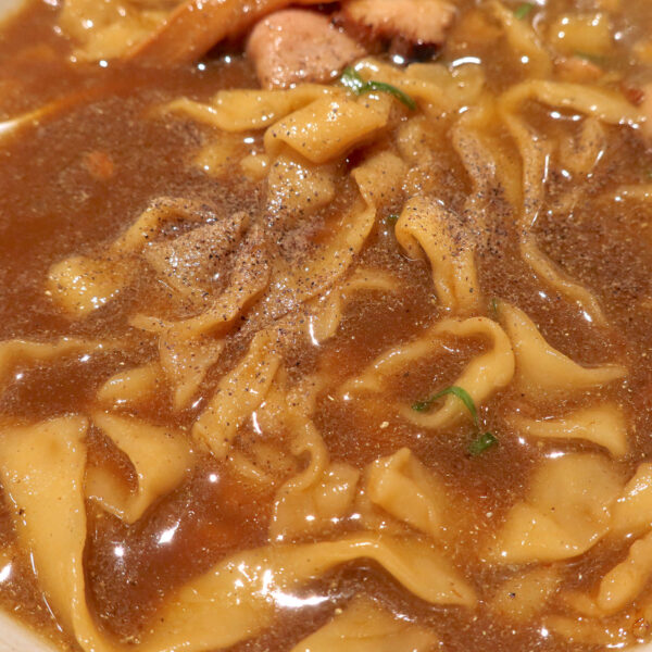 胡椒に負けない煮干し