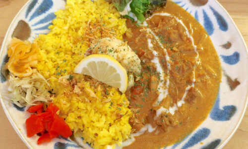那覇・牧志「Spice Studio るゥ～」で檸檬ココナッツチキンカレー