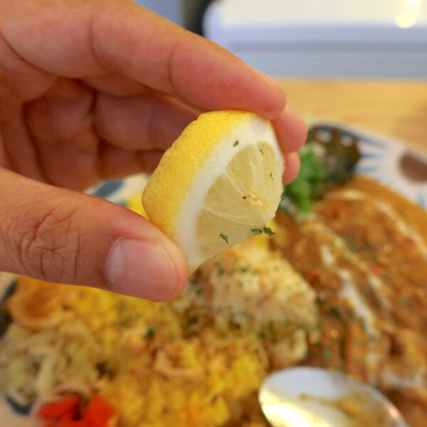 レモンをひと搾り