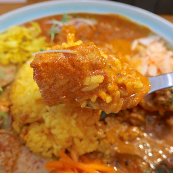 鯖のココナッツトマトカレー