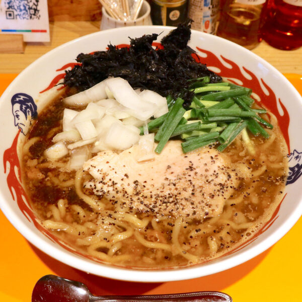 背脂サバ煮干しそば（1,100円）