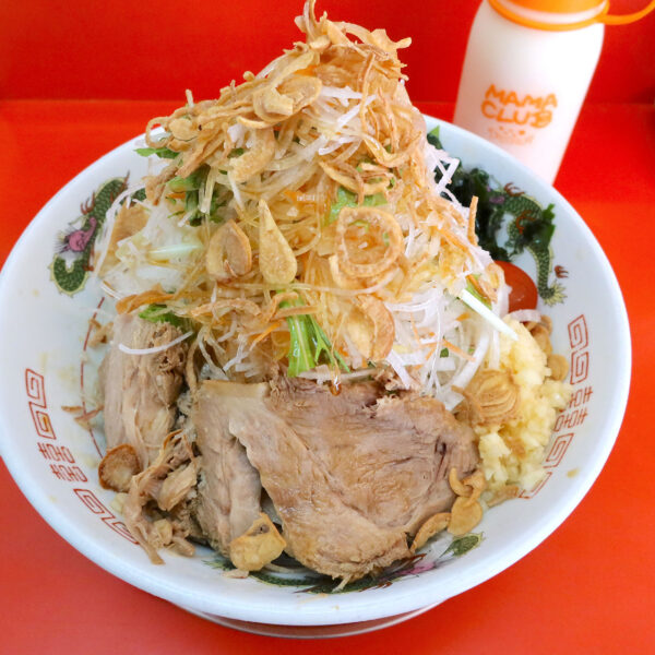 冷やし中華 小（1,200円）＋野菜マシ（100円）