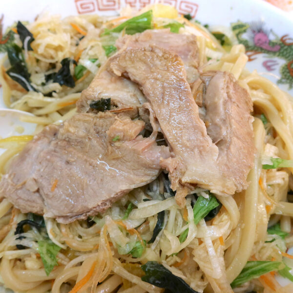 煮豚的うまみの豚肉