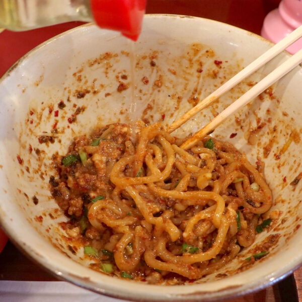 お酢で酸味を足す
