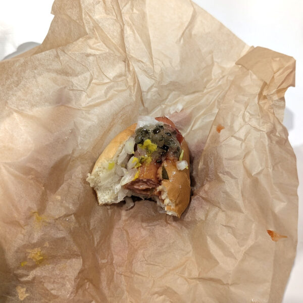 キレイに食べられました。
