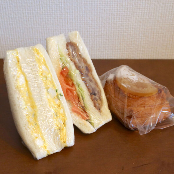 買ってきたパン