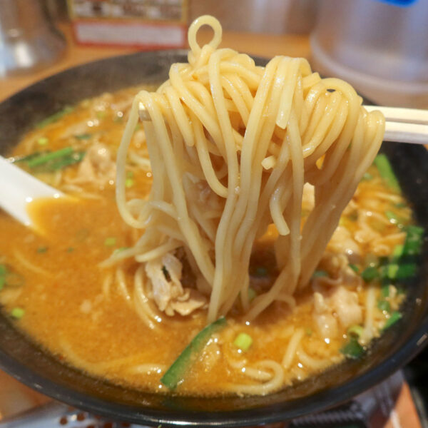 中細麺？
