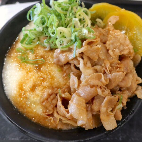 お子サマーが食べたぶっかけすた丼