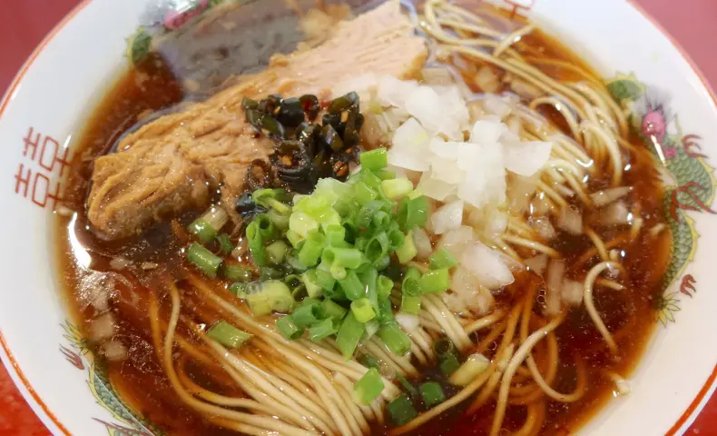 宜野湾「麺と飯ソウハチヤ がろんちゃん店」で限定・青唐中華そば＆山椒海苔バターの和え玉