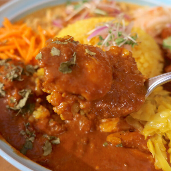 鶏だしと野菜の旨み仕立てスパイスチキンカレー