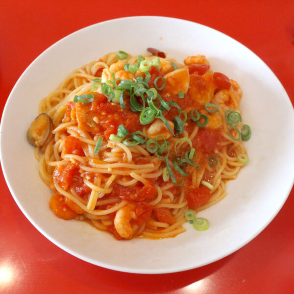海の幸トマトソーススパゲティ