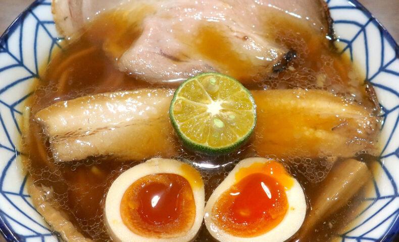 浦添「Ryukyu Ramen Apollo」で蜆エキス入り秋刀魚節ラーメン・雷無月