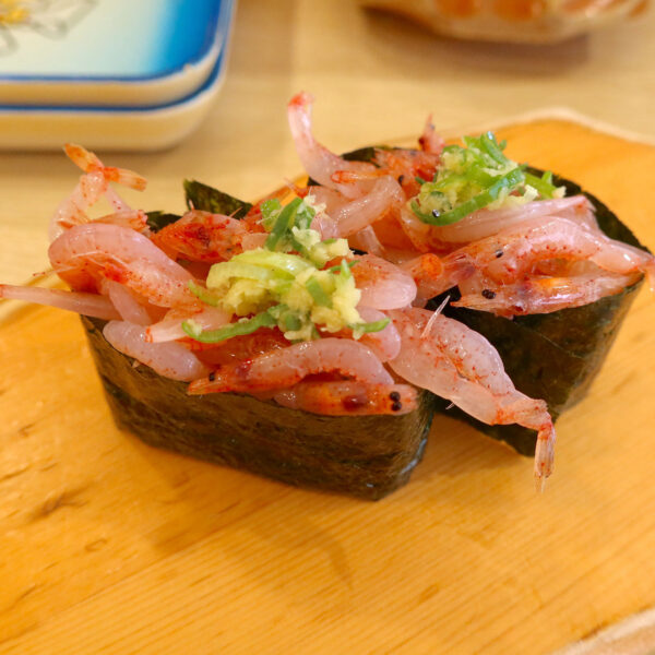 生桜えび軍艦（600円）