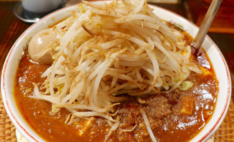 牧志「麺屋 雉虎」で痺辛麻婆豆腐がおいしい麻婆ラーメン・キジトラマーボー（汁なし!?）