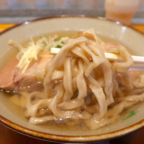 歯ごたえのあるそば