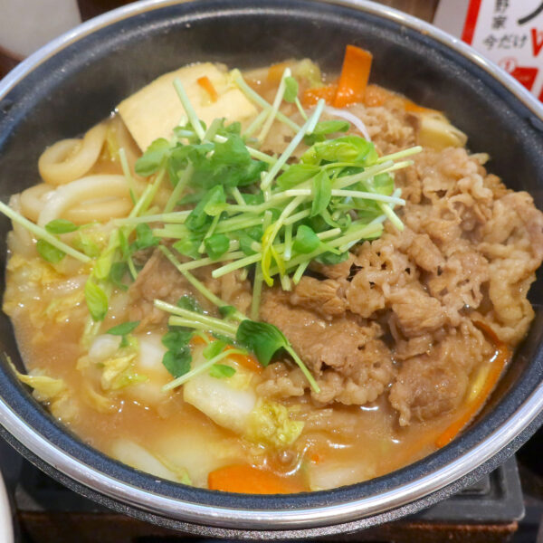 牛すき鍋とはスープ違い?
