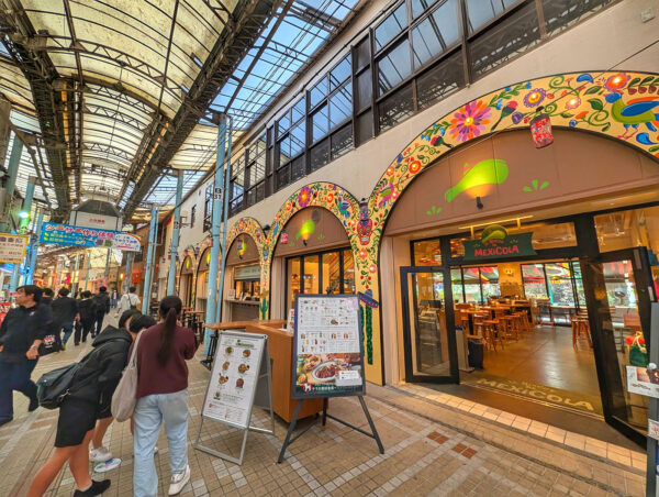 平和通りは新しいお店が増えてきた