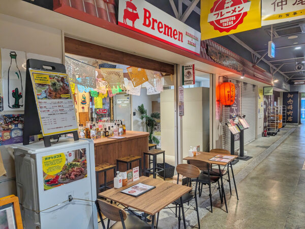那覇・のうれんプラザ 1階「テキーラとタコスのお店 ブレーメン」