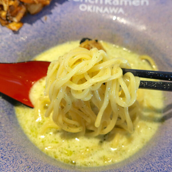 麺がパワー不足