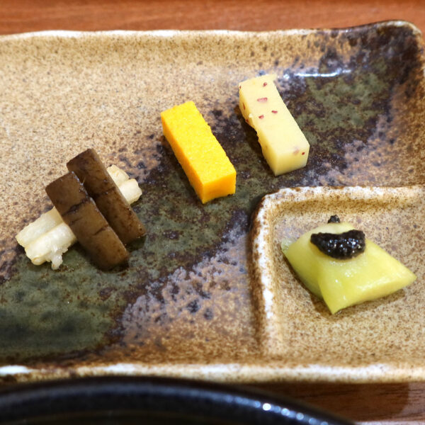 蕎麦前？ お通し？