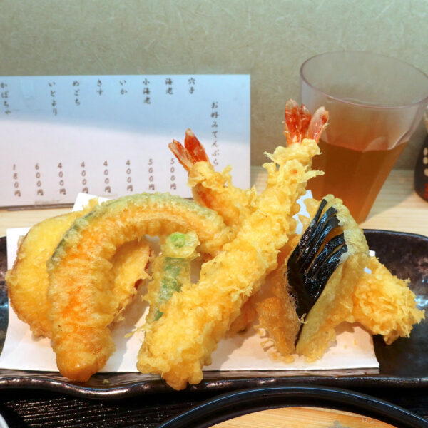 天ぷらと価格表