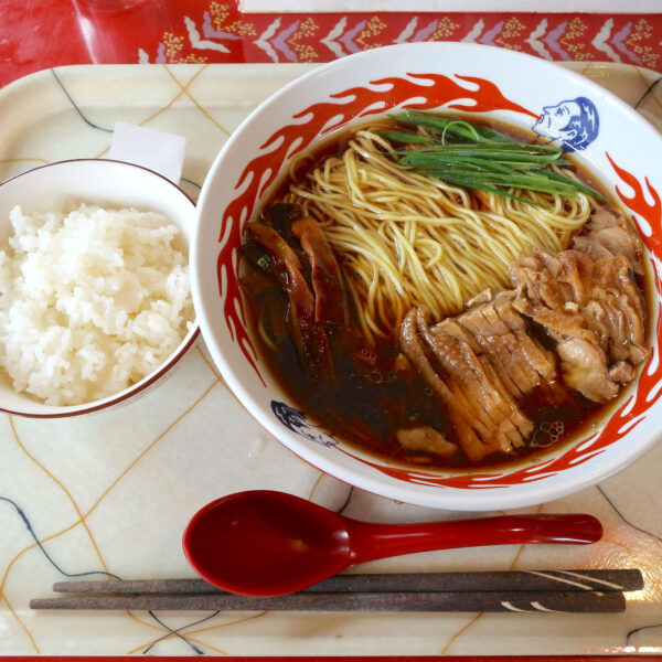 かしわラーメン【小ライス付】(1,300円)