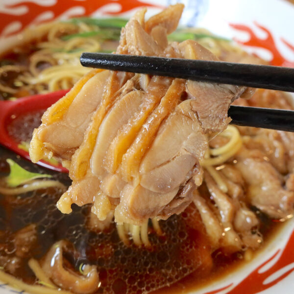 弾力のある鶏肉