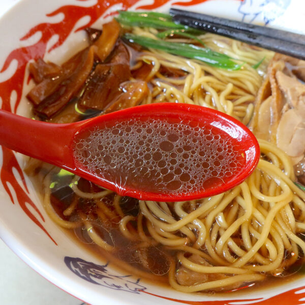 スープもクリアで美味しい