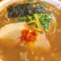 リニューアルオープンした「らあめん花月嵐」で期間限定メニュー・煮干し中華そば 旨NIBO