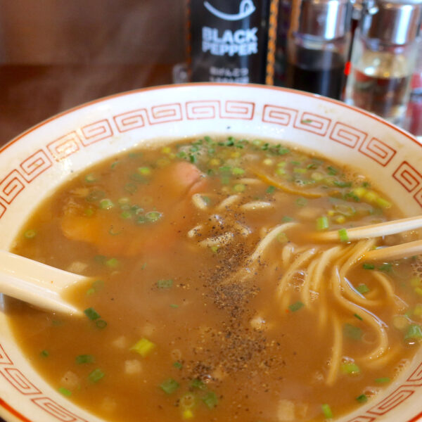 ラーメンのタレを入れて好みに近く