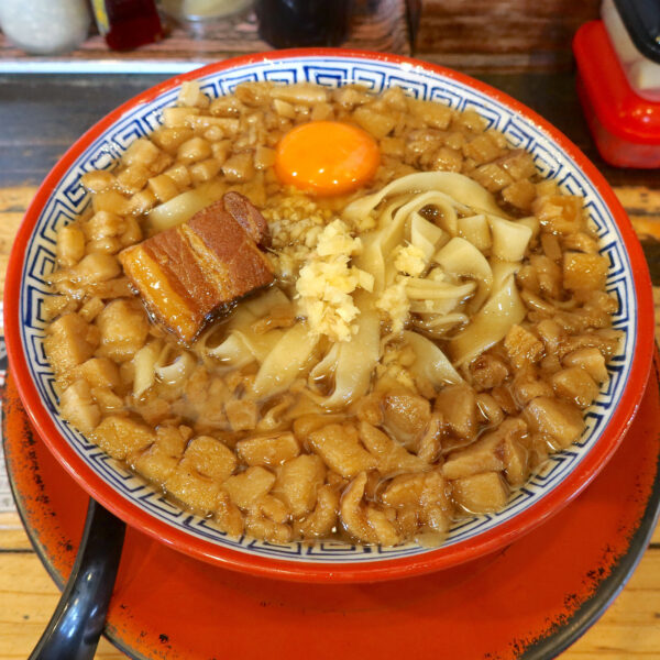 背徳黒醤油ラーメン(1,050円)