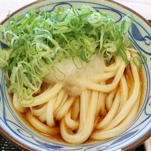 ネギをたっぷりトッピング