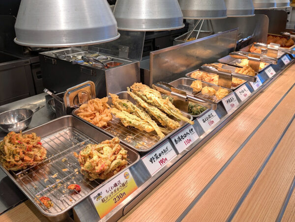 はじめましての天ぷらが！