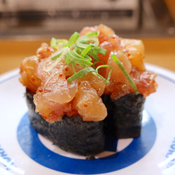 海鮮特盛軍艦（120円）