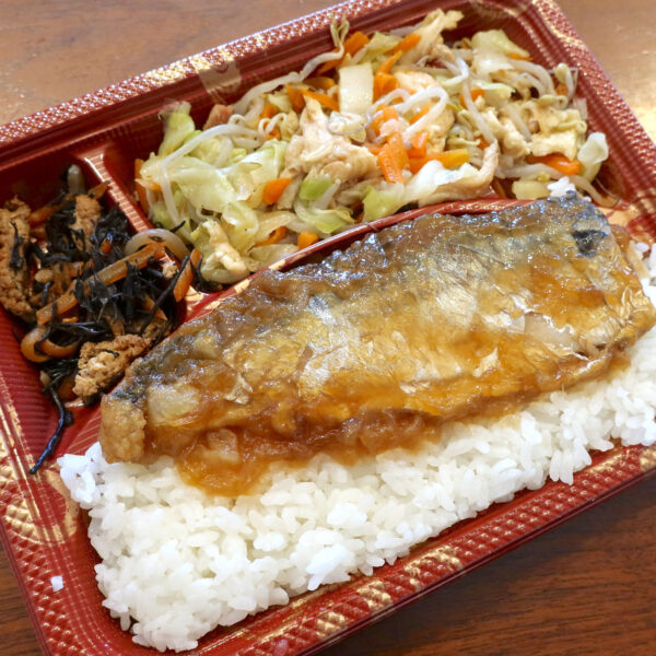 でっかいサバの煮付け