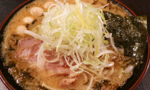 市立病院前「麺処 天神矢」で高鳴り味噌ラーメン・越冬マサムネ