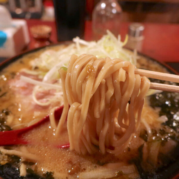 高菜入り味噌ラーメン